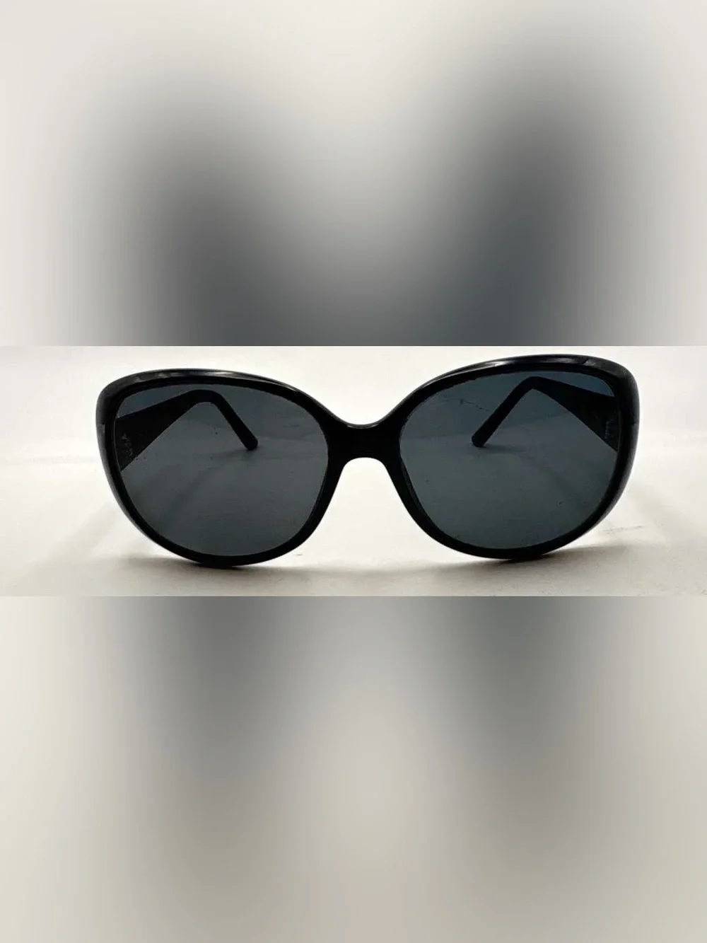 Nicole Miller Black Oval Sunglasses Frames Only